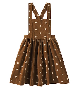 Vestido Pinafore de pana de algodón | Rylee + Cru