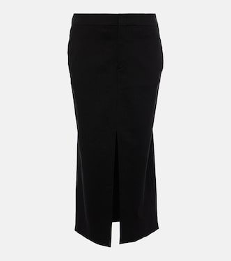 Gonna midi Dixina in misto lino | Isabel Marant