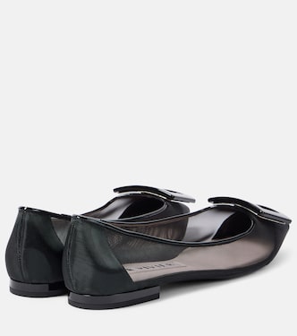 Ballerinas Gommettine aus Mesh | Roger Vivier