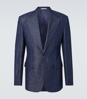 Cotton and linen blazer | Gabriela Hearst