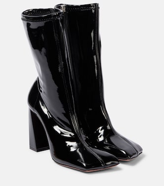 Botines Marine 95 de látex | Amina Muaddi