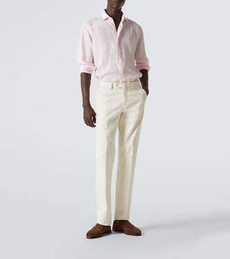 Camicia Oxford in lino | Fedeli
