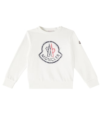 Logo cotton sweatshirt | Moncler Enfant