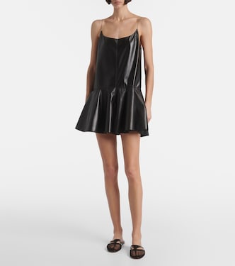 Jumpsuit corta Slip in pelle | Alaïa