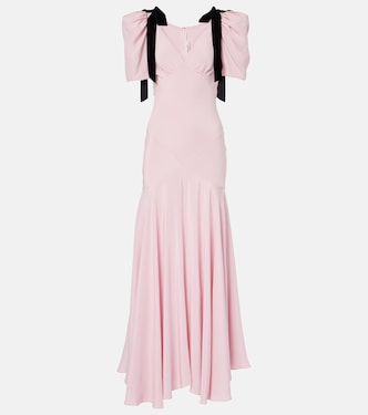 Robe aus Seiden-Crêpe | Rodarte