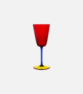Murano white wine glass | Dolce&Gabbana Casa