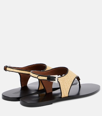 Sandalias Amalfi de efecto rafia | Paris Texas