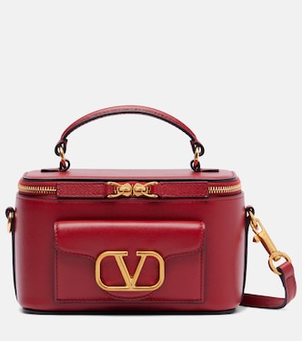 Locò Small leather vanity bag | Valentino Garavani