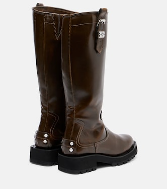 Studs knee-high boots | Ganni