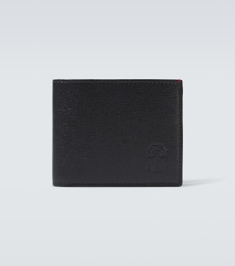 Leather bifold wallet | Brunello Cucinelli