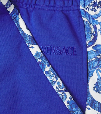 Barocco cotton sweatpants | Versace Kids