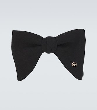 Silk crêpe bow tie | Gucci