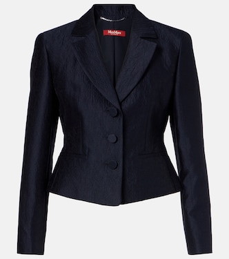 Piera cotton-blend blazer | Max Mara