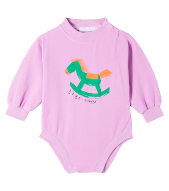 Bebé - body Rocking Horse en mezcla de algodón | Bobo Choses