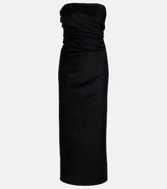 Sabella velvet midi dress | Tove