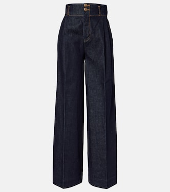Hypnotic high-rise wide-leg jeans | Zimmermann