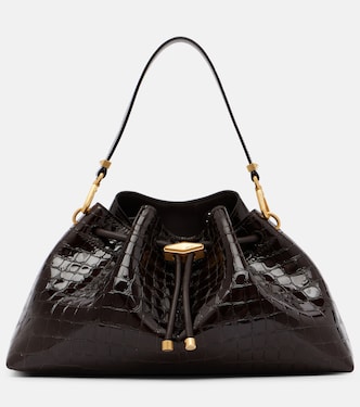 Cinch Medium croc-effect leather tote bag | Jimmy Choo