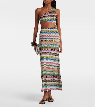 Pareo de lamé en zigzag | Missoni