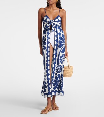 Palermo floral scalloped beach cover-up | Farm Rio