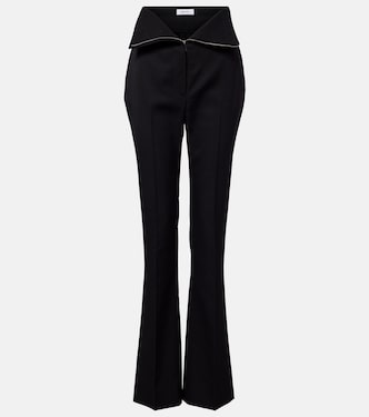 Wool bootcut pants | McQueen