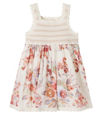 Awaken floral cotton dress | Zimmermann Kids