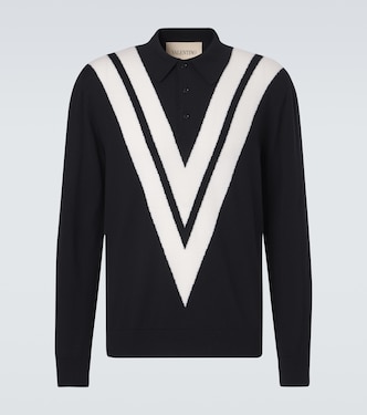 Virgin wool polo sweater | Valentino