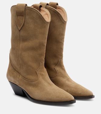 Duerto 40 suede cowboy boots | Isabel Marant