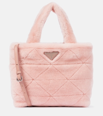 Tote aus Shearling | Prada
