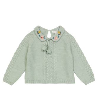 Solange cable-knit sweater | Louise Misha