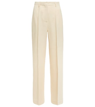 Pantaloni Elaina a gamba larga | Nanushka