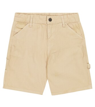 Shorts aus Baumwoll-Twill | Stella McCartney Kids