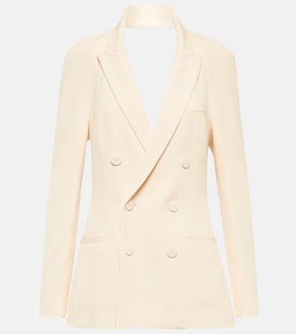 x Lotta Volkova Double-breasted cutout wool blazer | Jean Paul Gaultier
