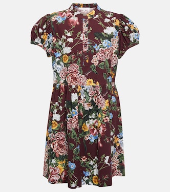 Floral cotton minidress | See By Chloé