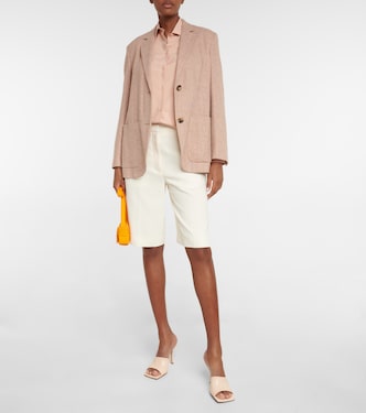 Blazer Bitsy en tweed de cachemir | Loro Piana