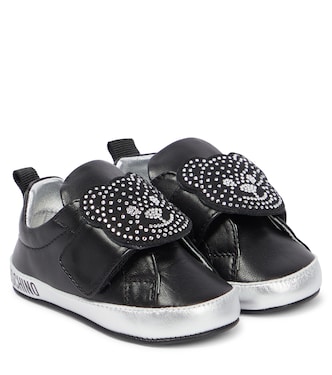 Baby - Sneakers in pelle | Moschino Kids