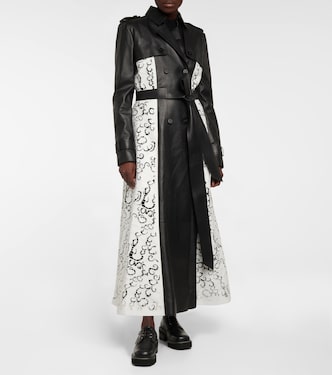 Trench-coat Victor en cuir | Gabriela Hearst