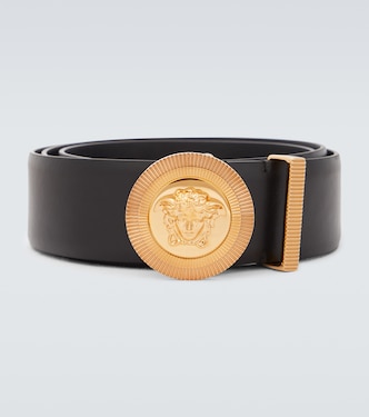 Cinturón Medusa Biggie de piel | Versace