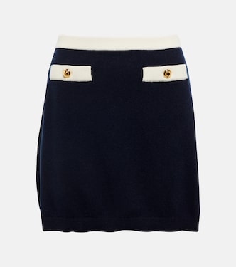 Cashmere miniskirt | Miu Miu