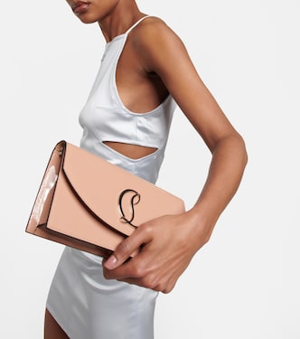 Clutch Loubi54 in vernice | Christian Louboutin