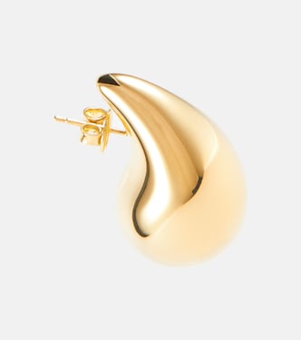 Orecchini Drop in argento bagnato in oro 18kt | Bottega Veneta
