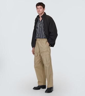 Mid-rise cotton cargo pants | Acne Studios