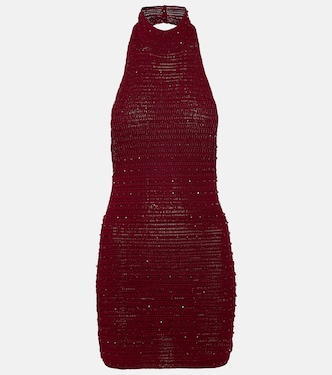 Pora halterneck minidress | Aya Muse