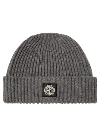 Bonnet Compass en laine vierge | Stone Island Junior