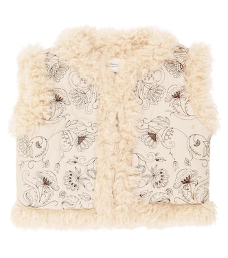 Gilet Tuli con pelliccia sintetica | Bonpoint