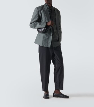 Pantaloni tapered in misto cotone | Lemaire