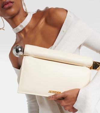 Clutch La Pochette Rond Carré in pelle | Jacquemus