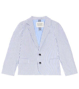 Blazer in cotone a righe | Scotch & Soda Kids