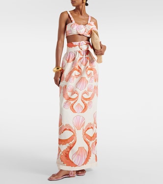 Sandali infradito Almost Bare in pelle | Aquazzura