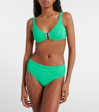 Slip bikini Bel Air con ruches | Melissa Odabash