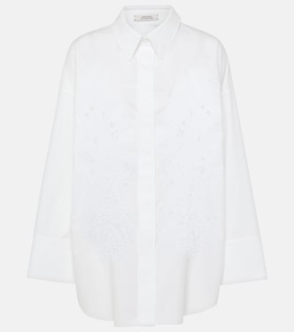 Poplin Power oversized cotton-blend shirt | Dorothee Schumacher